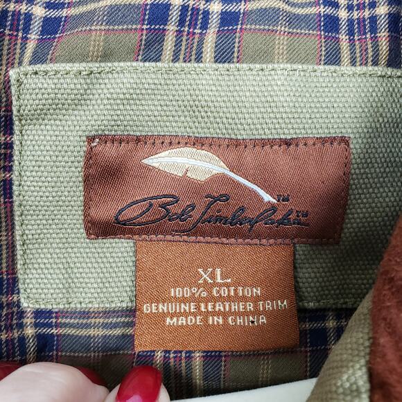 Bob Timberlake Men's Size XL Cotton Chore Jacket Beige Utility Barn Coat Cowboy - Picture 6 of 11